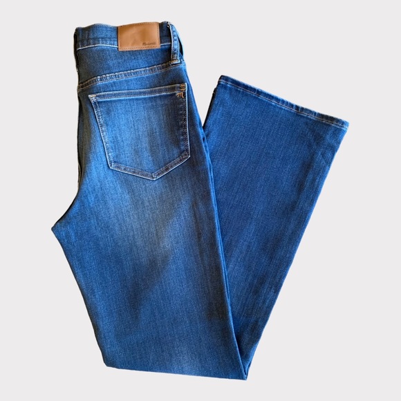 MADEWELL Cali Demi-Boot Jeans Danny Wash Women’s 28 Tall Magic Pockets - Picture 6 of 11